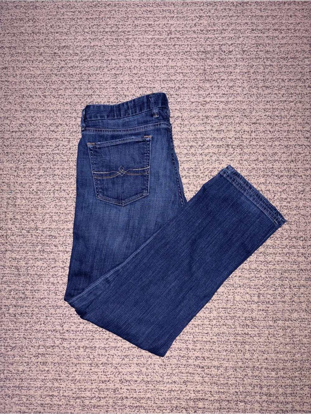 Lucky Brand Sweet N Straight Jeans Size 16/33 Ankle Medium Wash